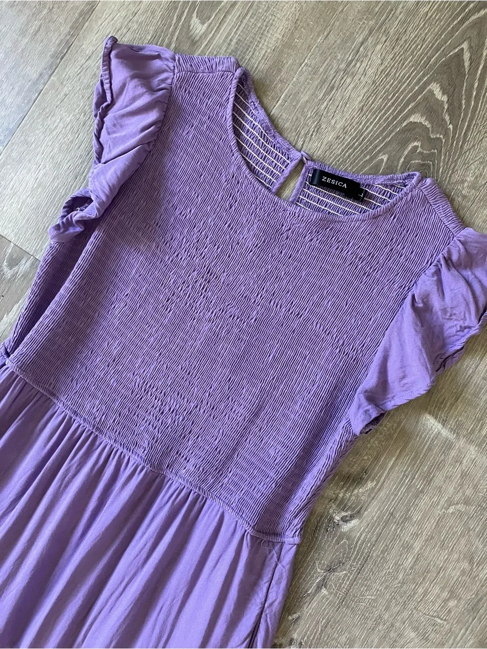 Purple Midi Dress